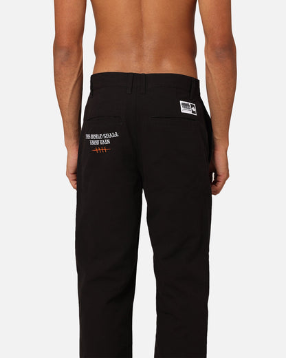 Goat Crew X Naruto Pain Work Pants Black