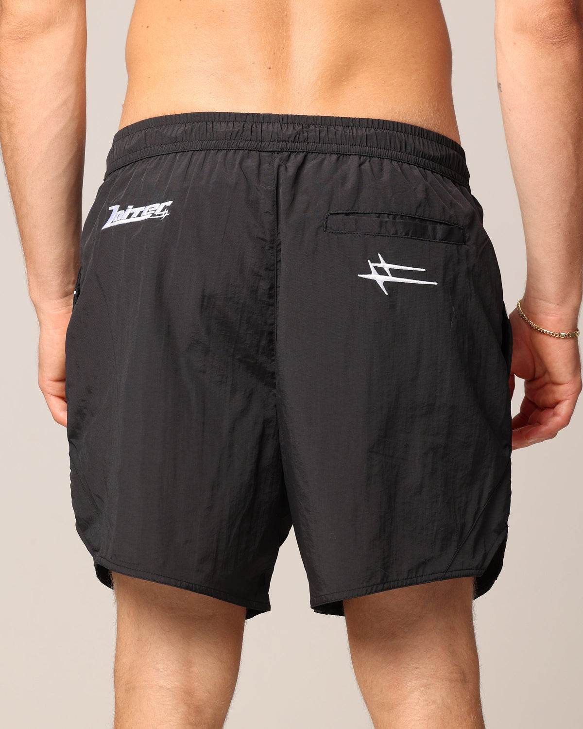 Loiter Rodeo Walk Shorts Black