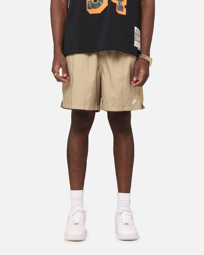 Nike Club Flow Shorts Beige/White