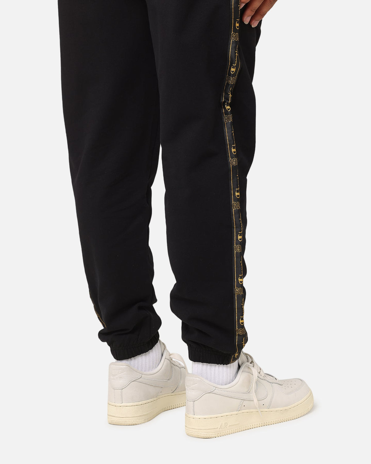 Champion Lux Taping Joggers Black