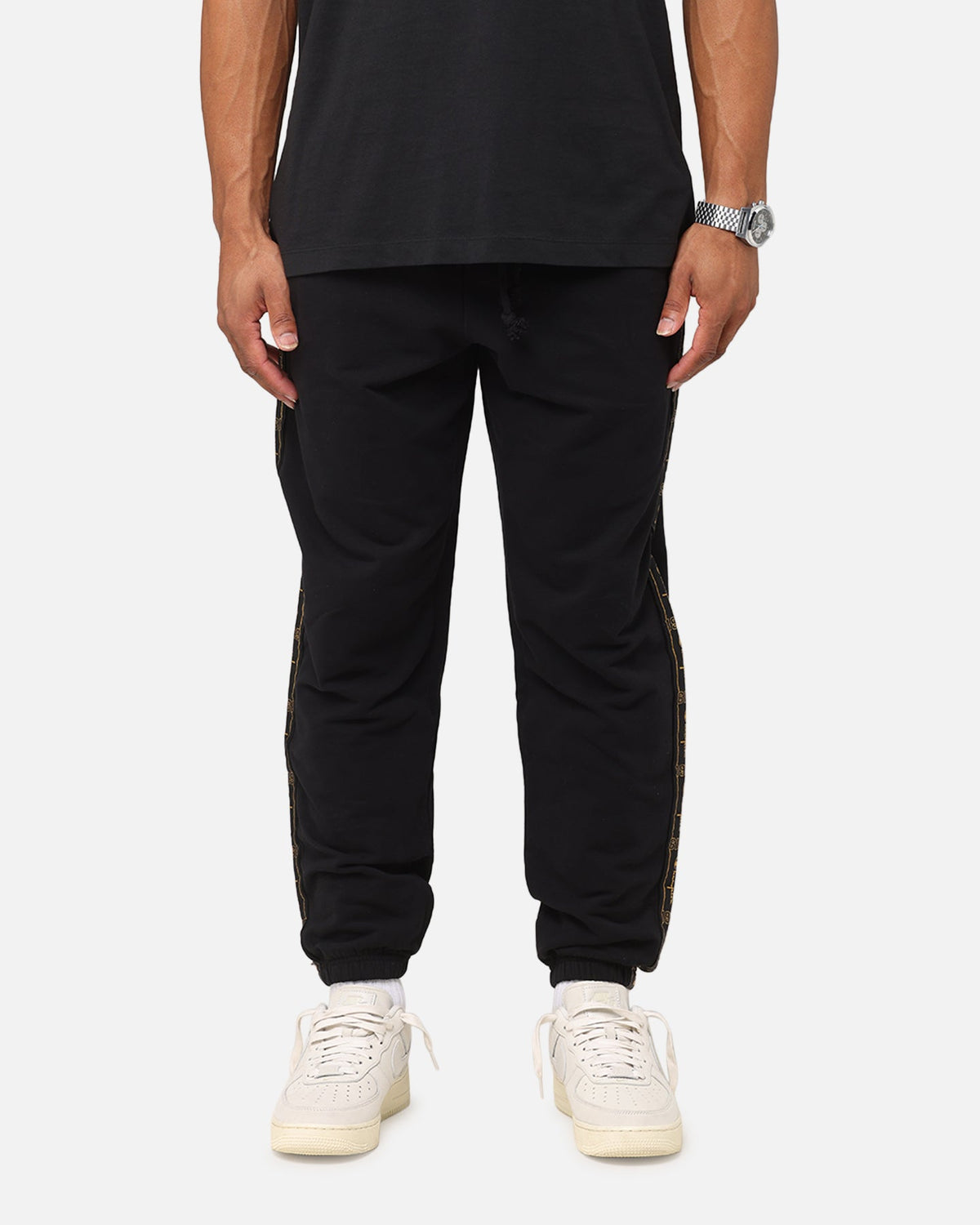 Champion Lux Taping Joggers Black