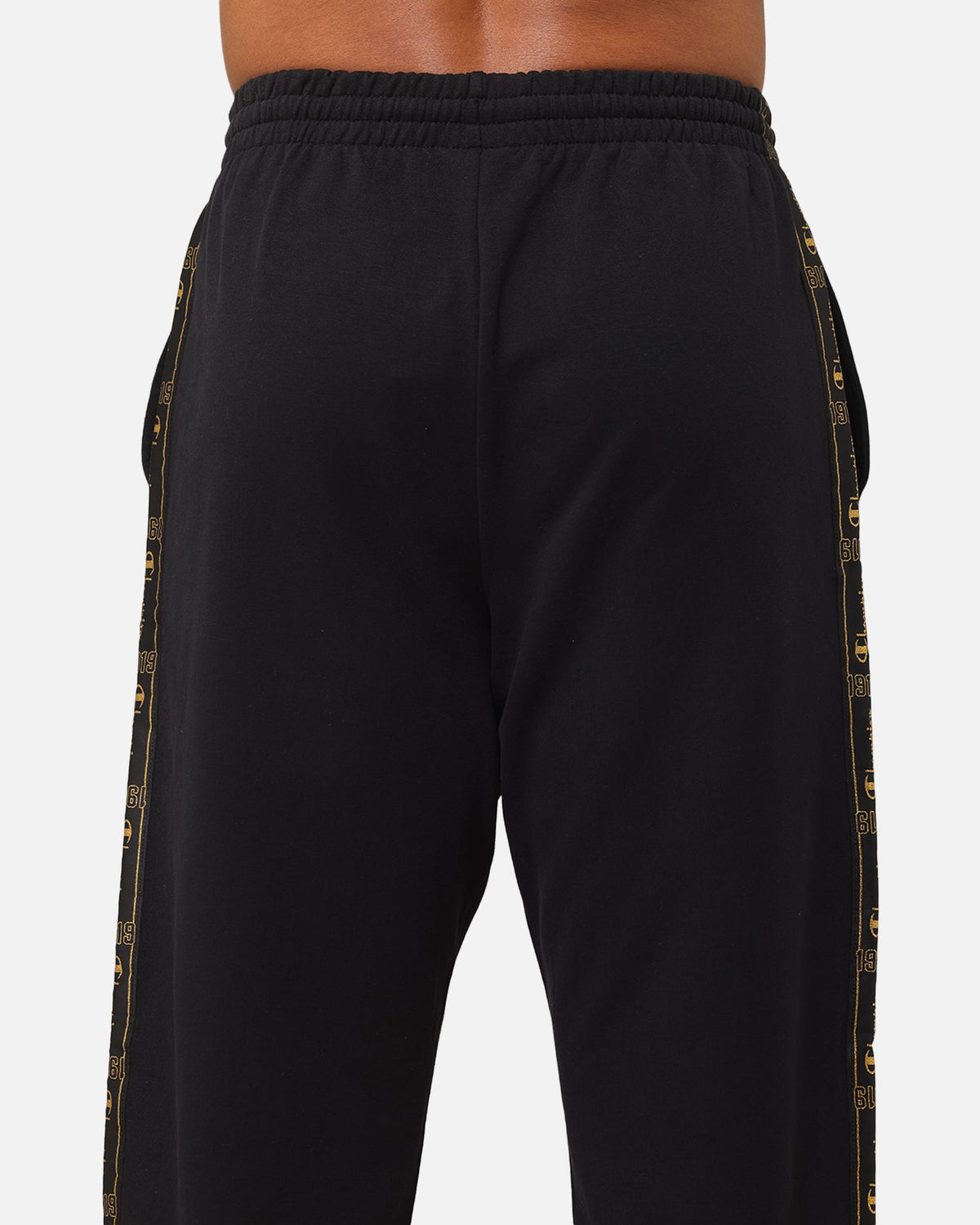 Champion Lux Taping Joggers Black