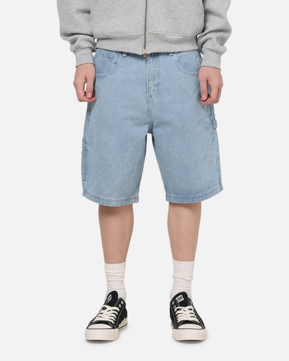 Carre Carpenter Jorts Light Blue Wash