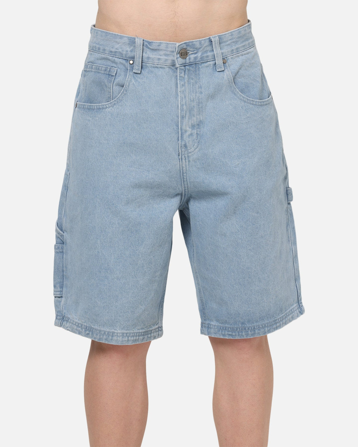 Carre Carpenter Jorts Light Blue Wash