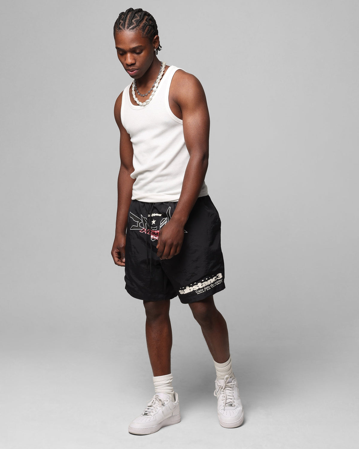 Loiter Substance Shorts Black