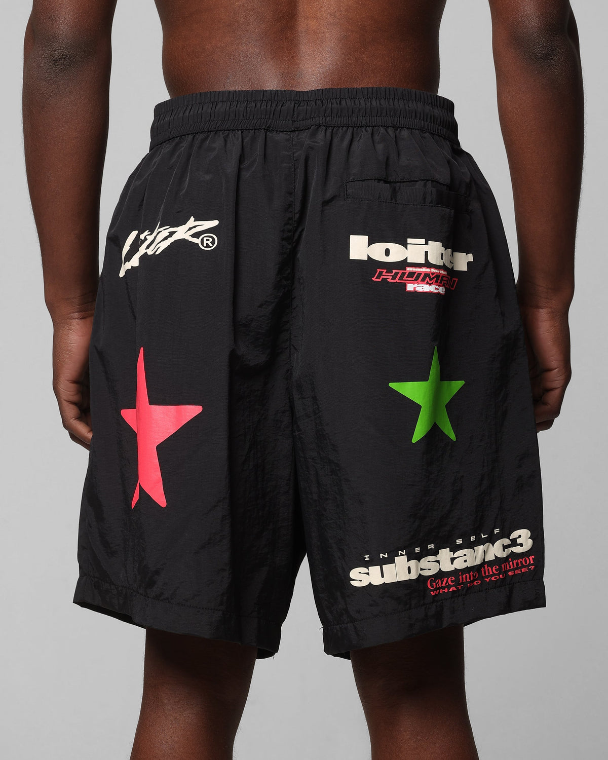 Loiter Substance Shorts Black