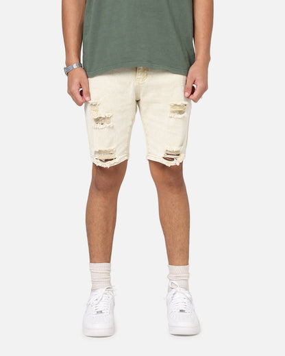Saint Morta Dynasty V2 Denim Shorts Dirty Blonde