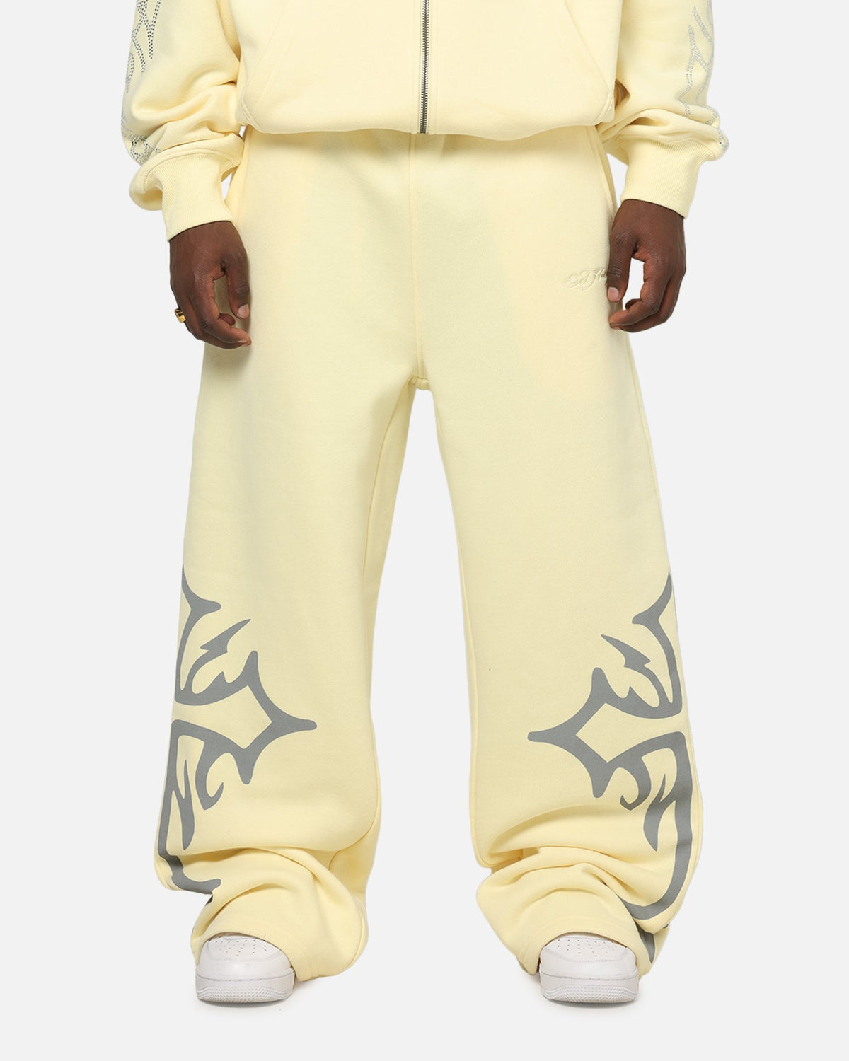 Ed Hardy Trinity Sweatpants Butter Yellow