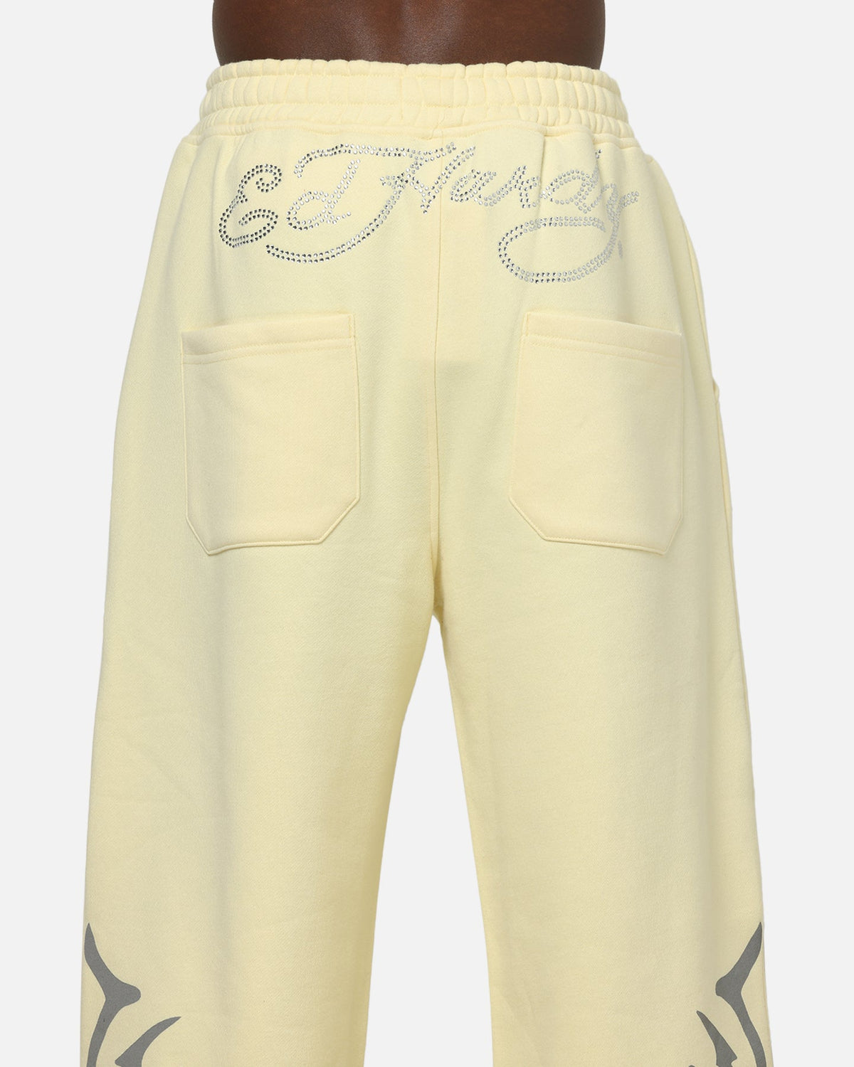 Ed Hardy Trinity Sweatpants Butter Yellow