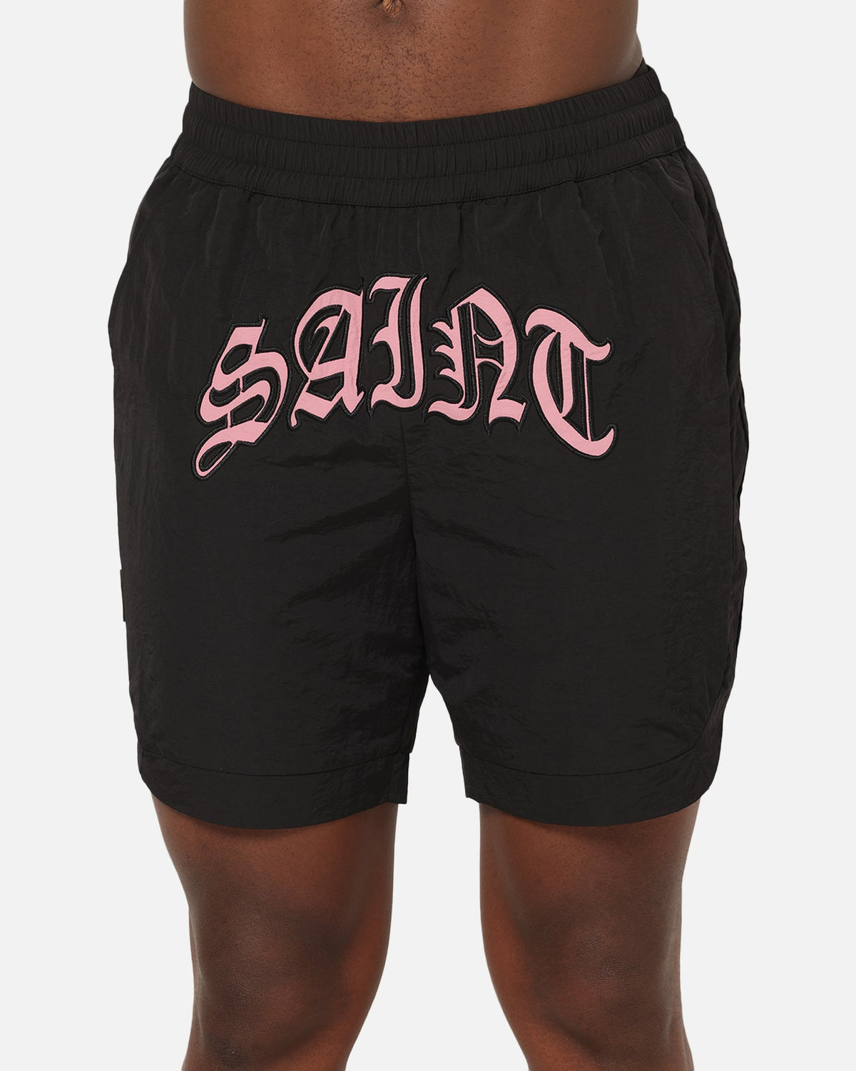 Saint Morta Lucius Shorts Black/Pink