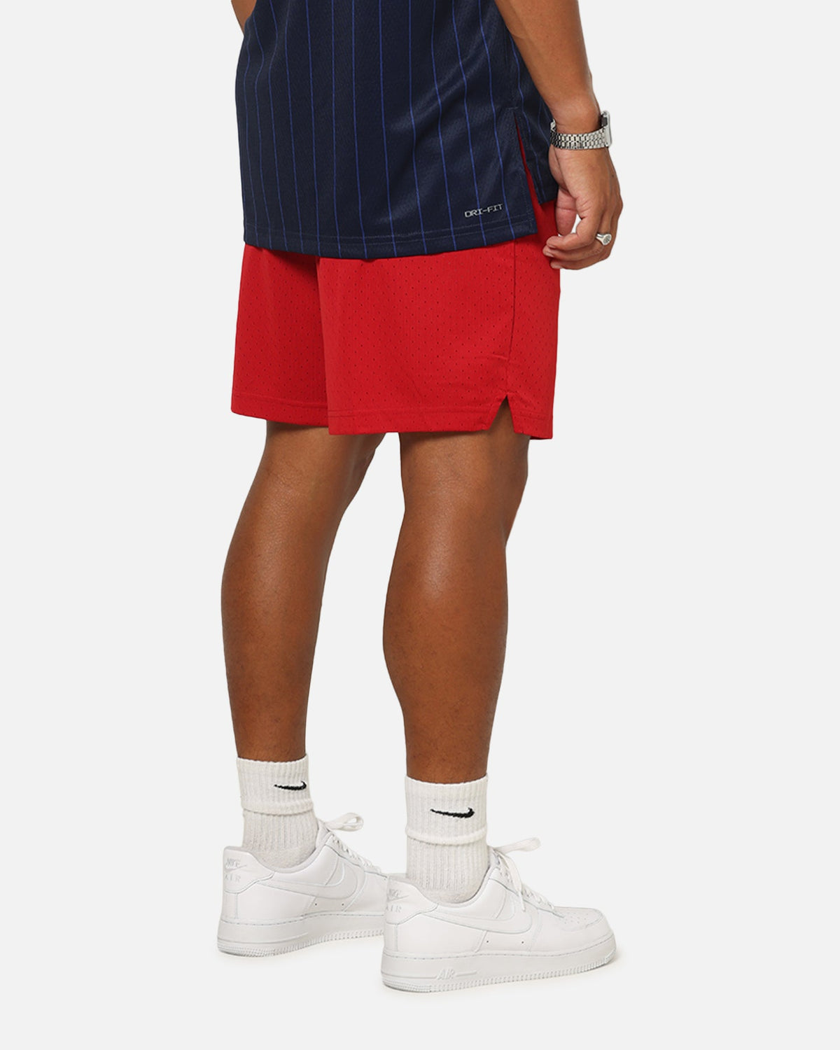 Jordan Sport Dri-FIT Mesh Shorts Gym Red/Black