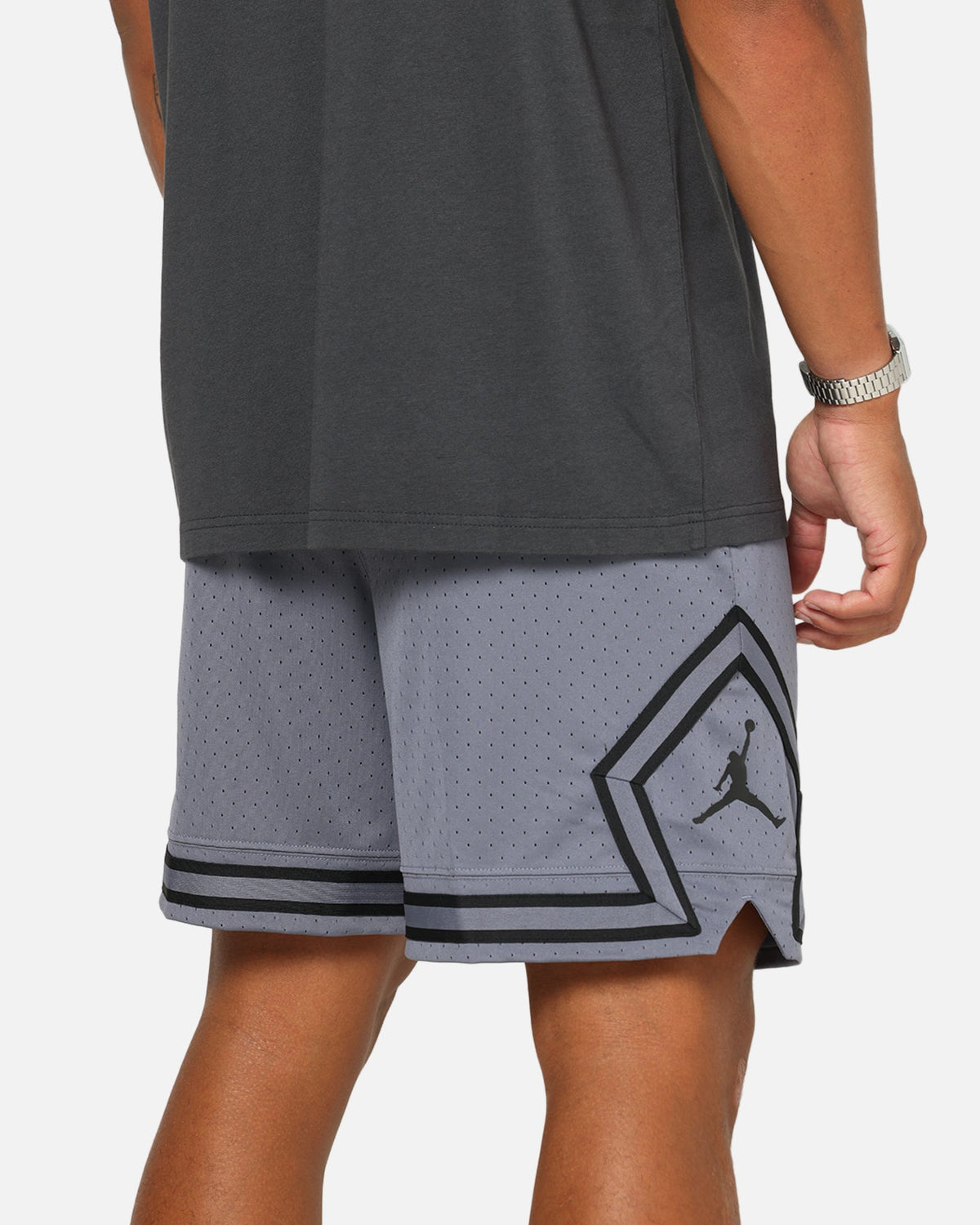 Jordan Dri-FIT Sport Diamond Shorts Light Carbon/Black