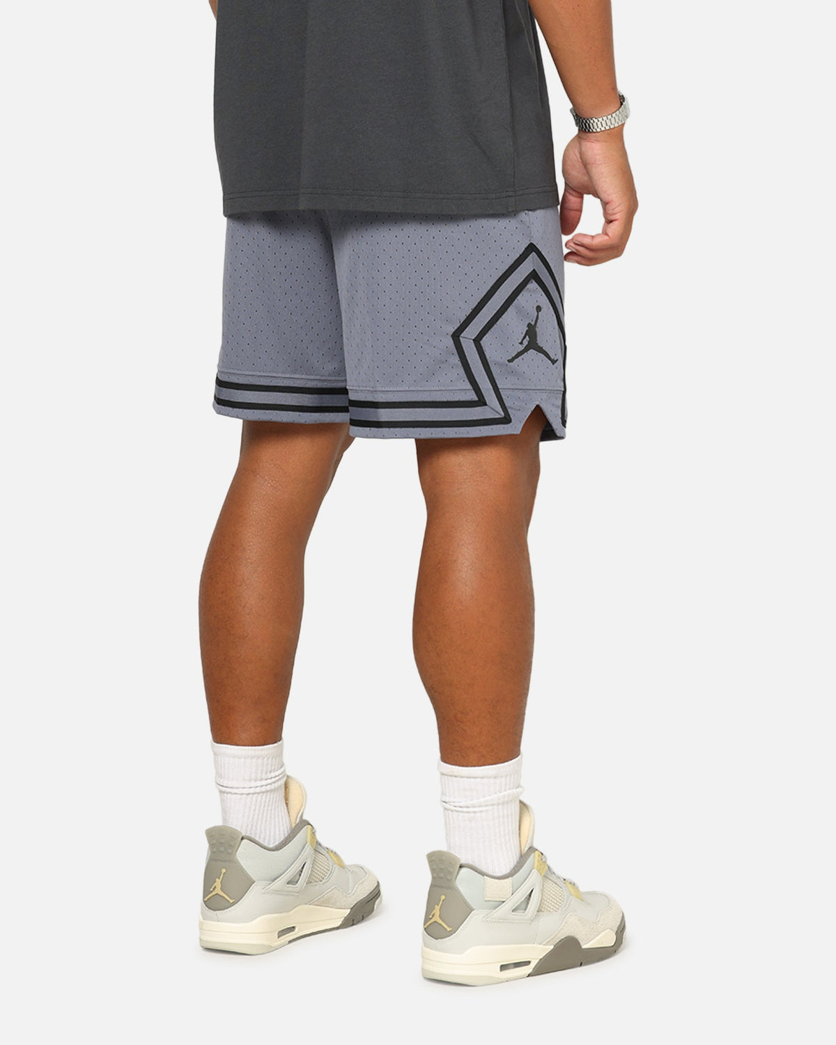 Jordan Dri-FIT Sport Diamond Shorts Light Carbon/Black