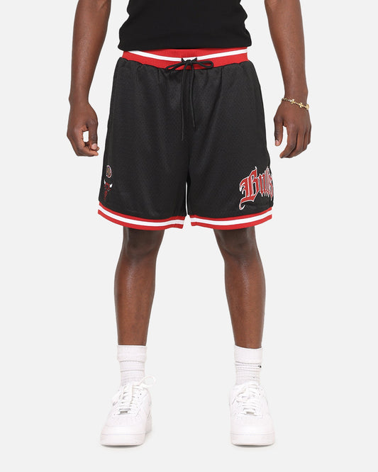 Mitchell & Ness Chicago Bulls Gothic Shorts Black