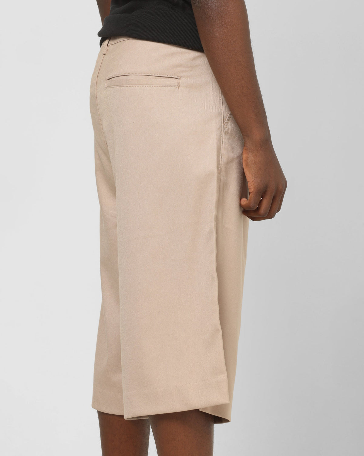 Carre Heritage Pleated Shorts Tan