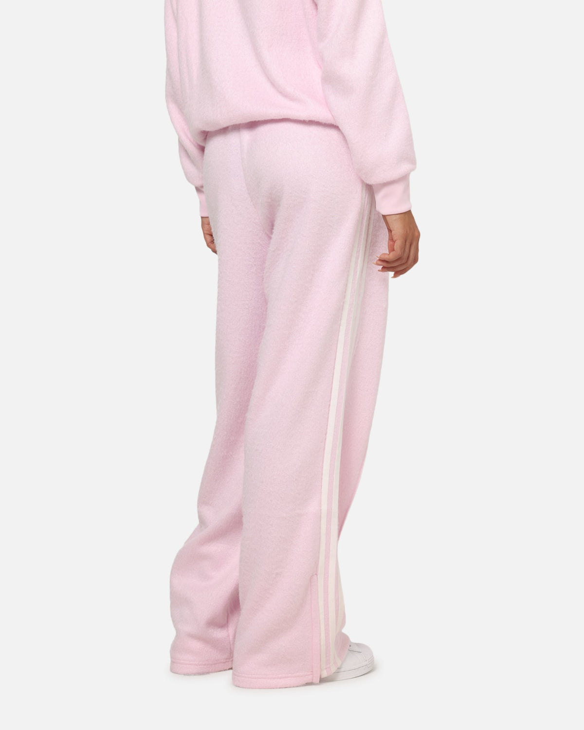 Adidas Women's Mohair Firebird Track Pants Clear Pink