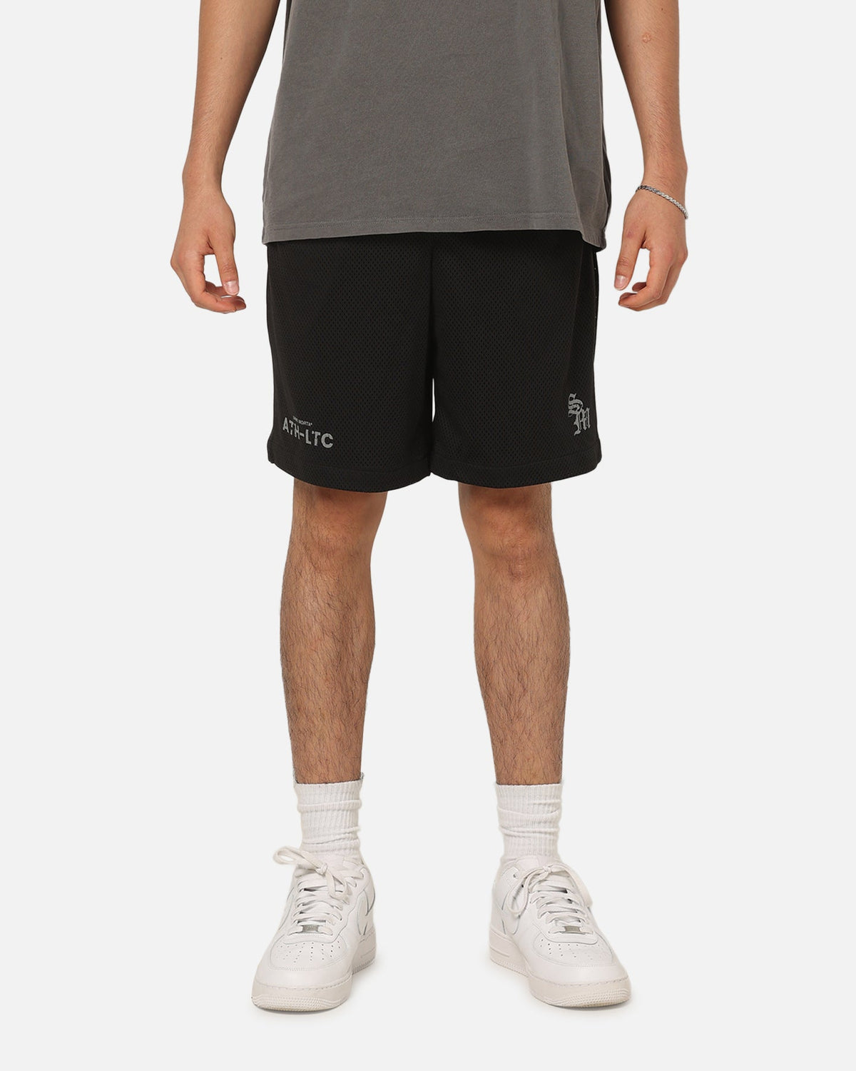 Saint Morta Athltc S4 Mesh Shorts Black