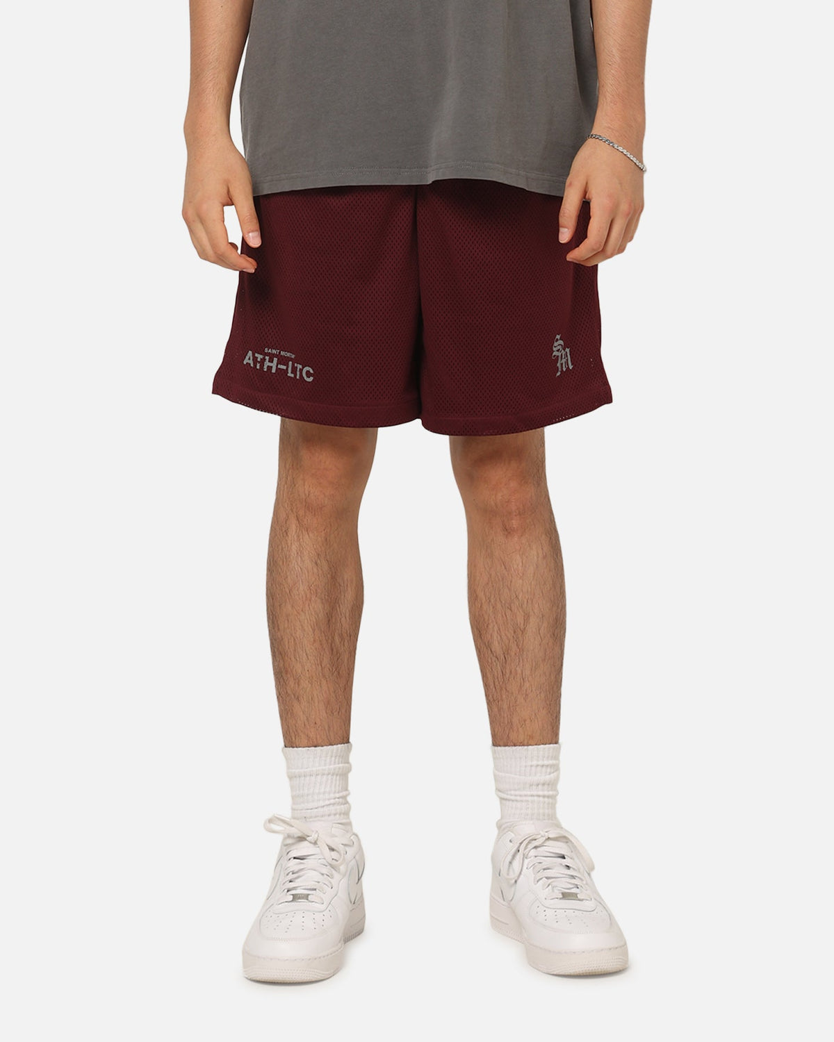 Saint Morta Athltc S4 Mesh Shorts Port