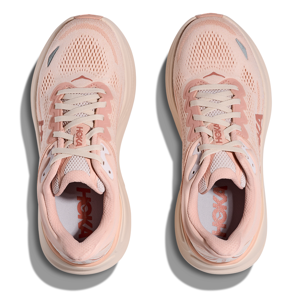 Hoka Bondi 9 Rose Latte - Rose Cream
