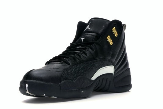 Air Jordan 12 Retro The Master Black Rattan White Metallic Gold 130690-013