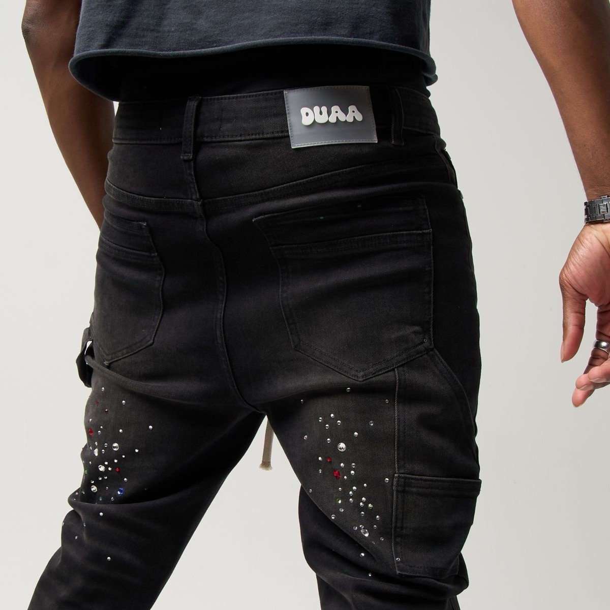 DUAA "Guidance" Black Denim