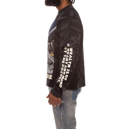 Billionaire Boys Club "Arrival" LS Knit Tee (Black)
