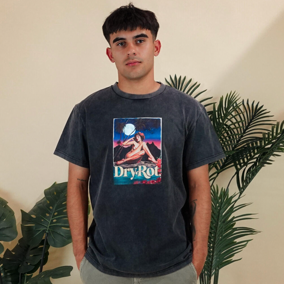 Dry Rot Island Tee (Black)