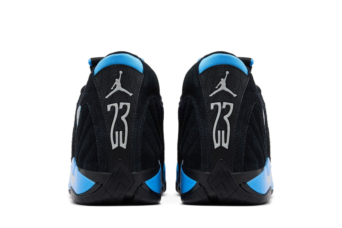 Air Jordan 14 Retro Black University Blue 2026 Black White University Blue Metallic Silver