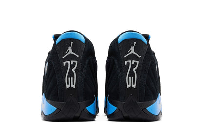 Air Jordan 14 Retro Black University Blue 2026 Black White University Blue Metallic Silver