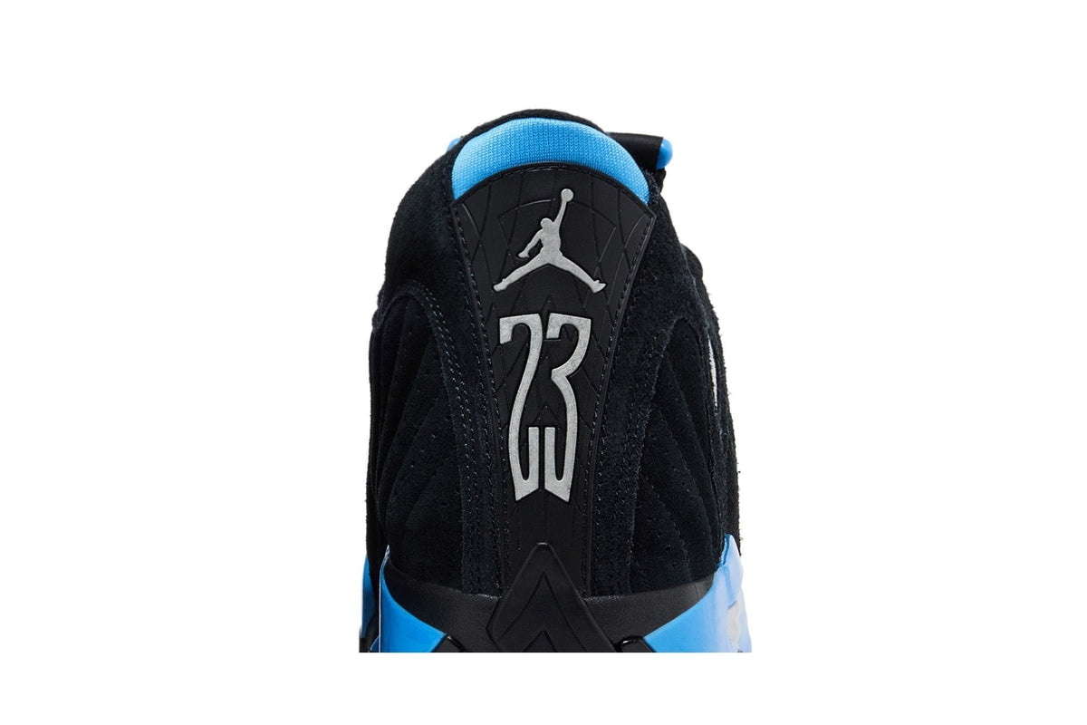 Air Jordan 14 Retro Black University Blue 2026 Black White University Blue Metallic Silver