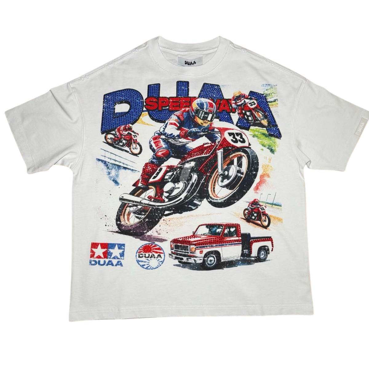 DUAA "Speed" SS Tee (White)