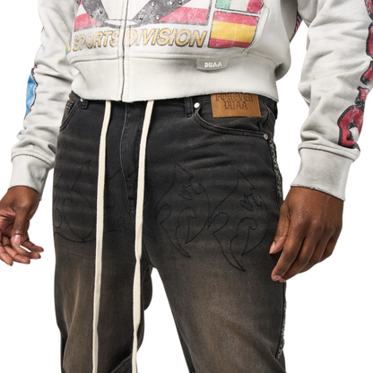 DUAA "Aviation" Ash Wash Denim