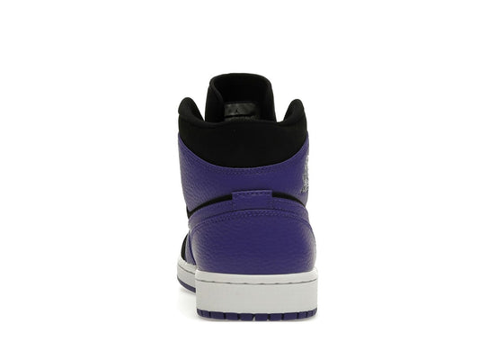 Jordan 1 Mid Black Dark Concord: Stylish Retro Sneaker