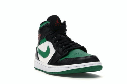 Jordan 1 Mid Green Toe Sneakers – 554724-067