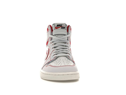 Jordan 1 Retro High Phantom Gym Red Sneakers