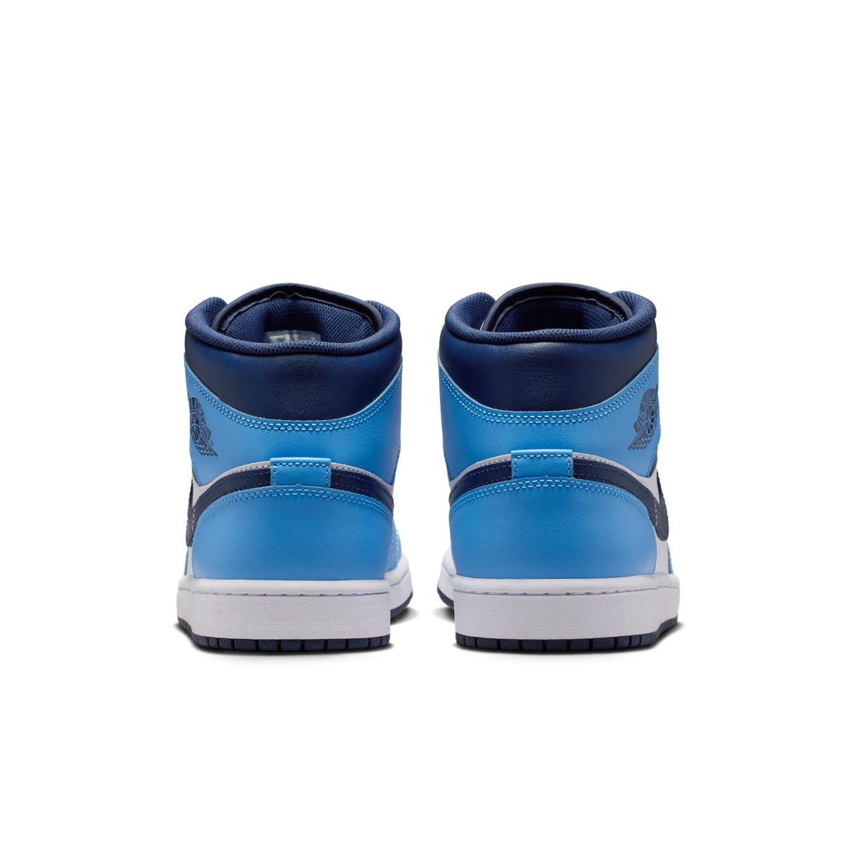 AIR JORDAN 1 MID - UNIVERSITY BLUE