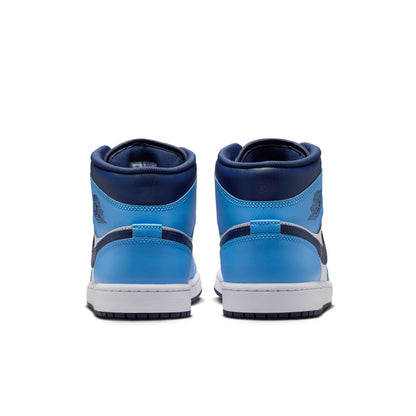 AIR JORDAN 1 MID - UNIVERSITY BLUE