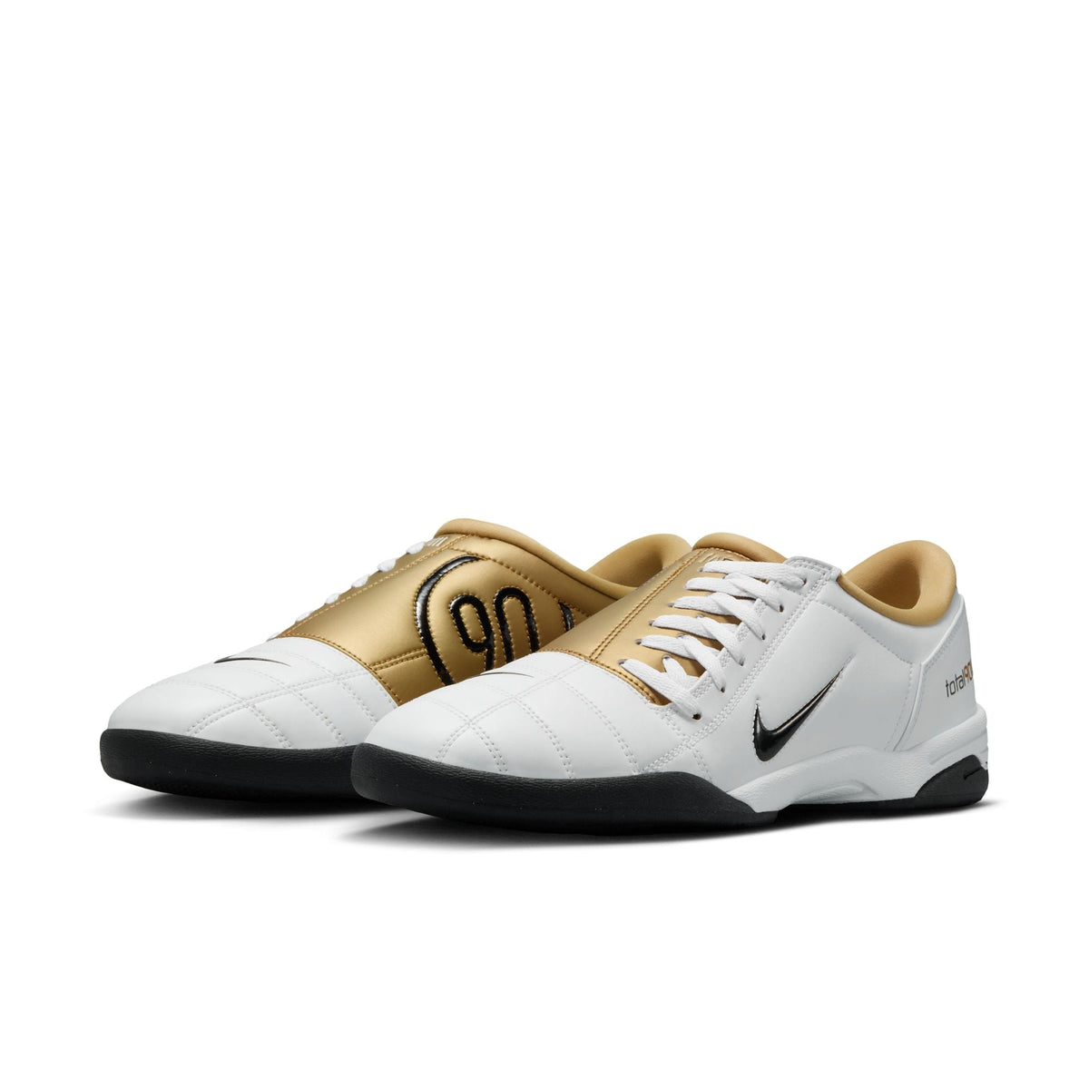 NIKE T90 SP - WHITE BLACK GOLD