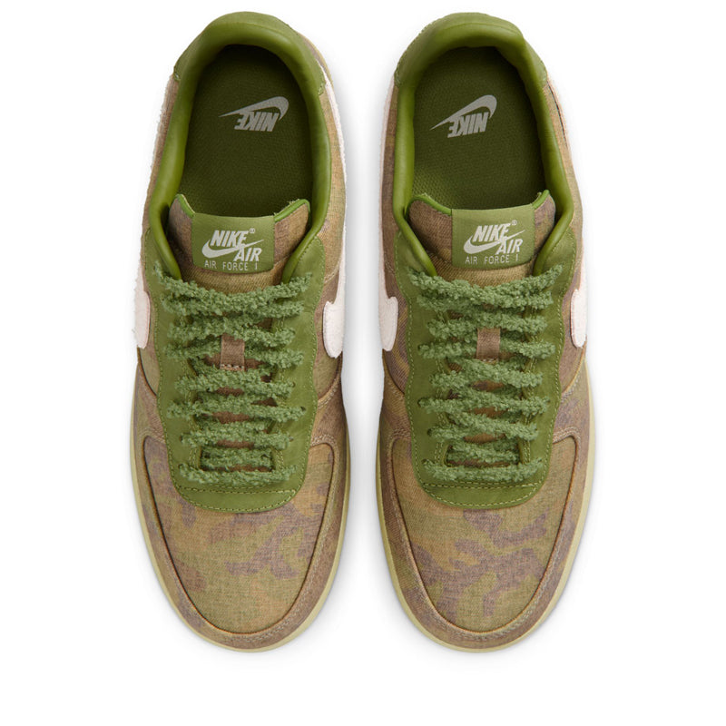 Nike Air Force 1 Low QS 'Camo' - Asparagus/Wheat Grass