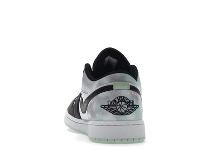 Air Jordan 1 Low Tie Dye Black Toe Sneakers DM1199-100