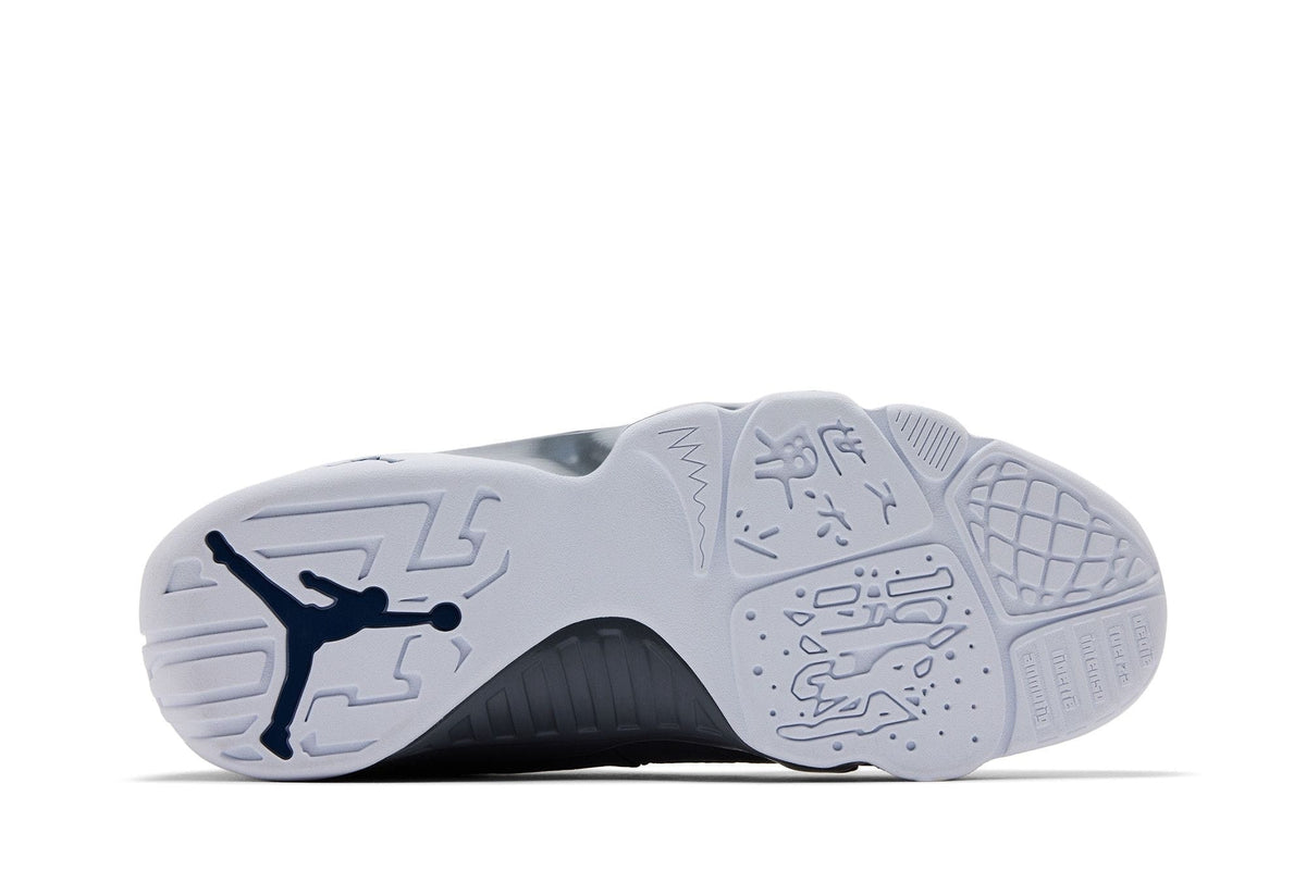 Air Jordan 9 Retro Flint Grey 2026 White French Blue Flint Grey