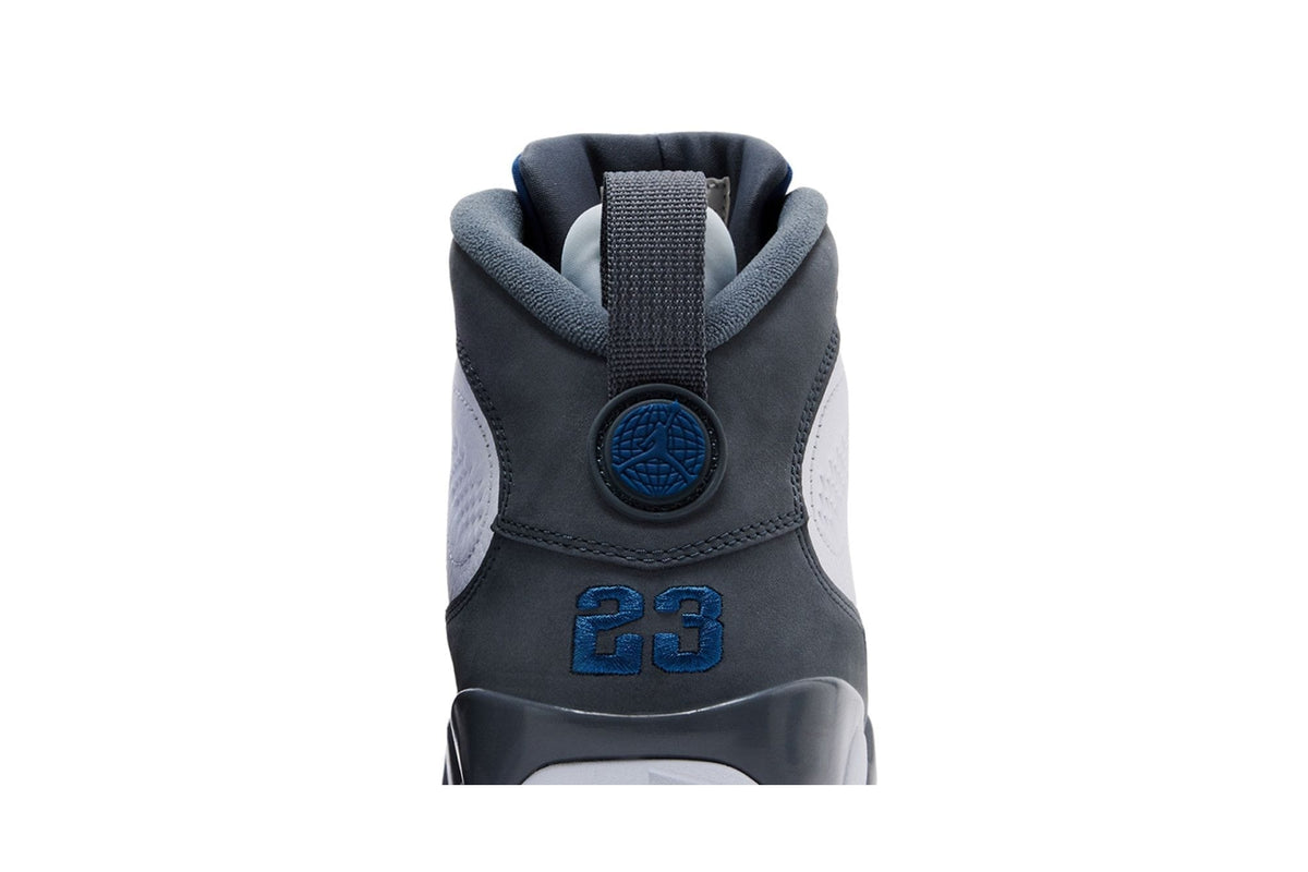 Air Jordan 9 Retro Flint Grey 2026 White French Blue Flint Grey