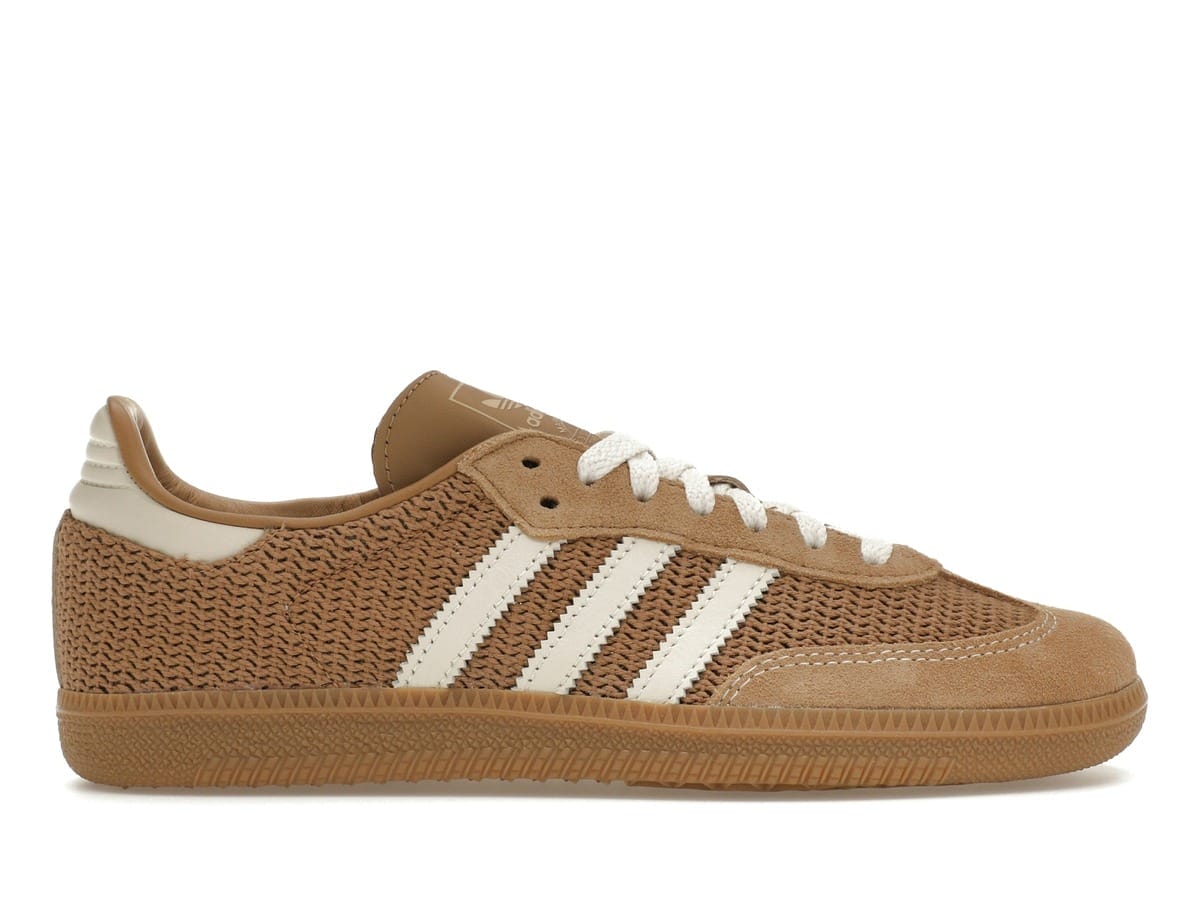 adidas Samba OG Cardboard Chalk White Brown Desert IG1379 Sneakers