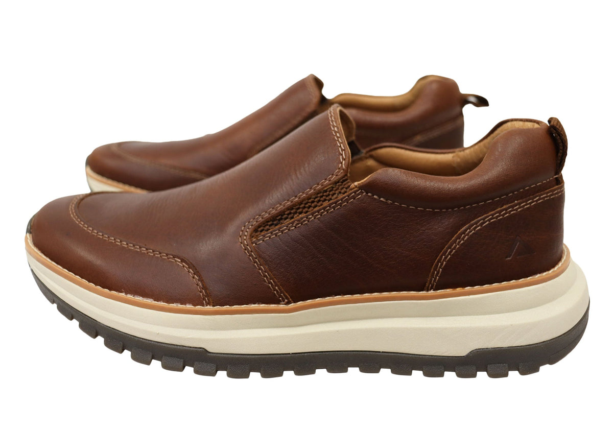 Align Buckley Mens Supportive Leather Comfortable Slip On Shoes
