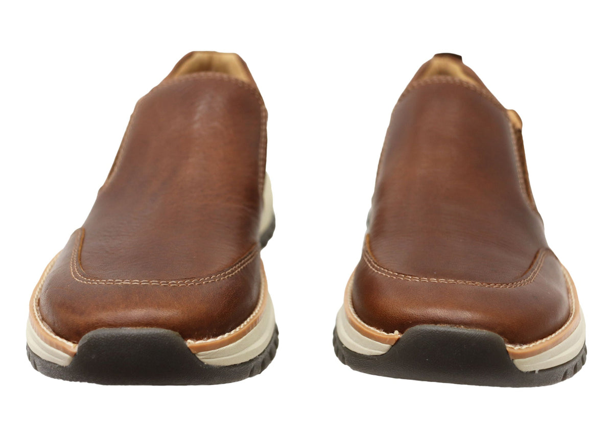 Align Buckley Mens Supportive Leather Comfortable Slip On Shoes