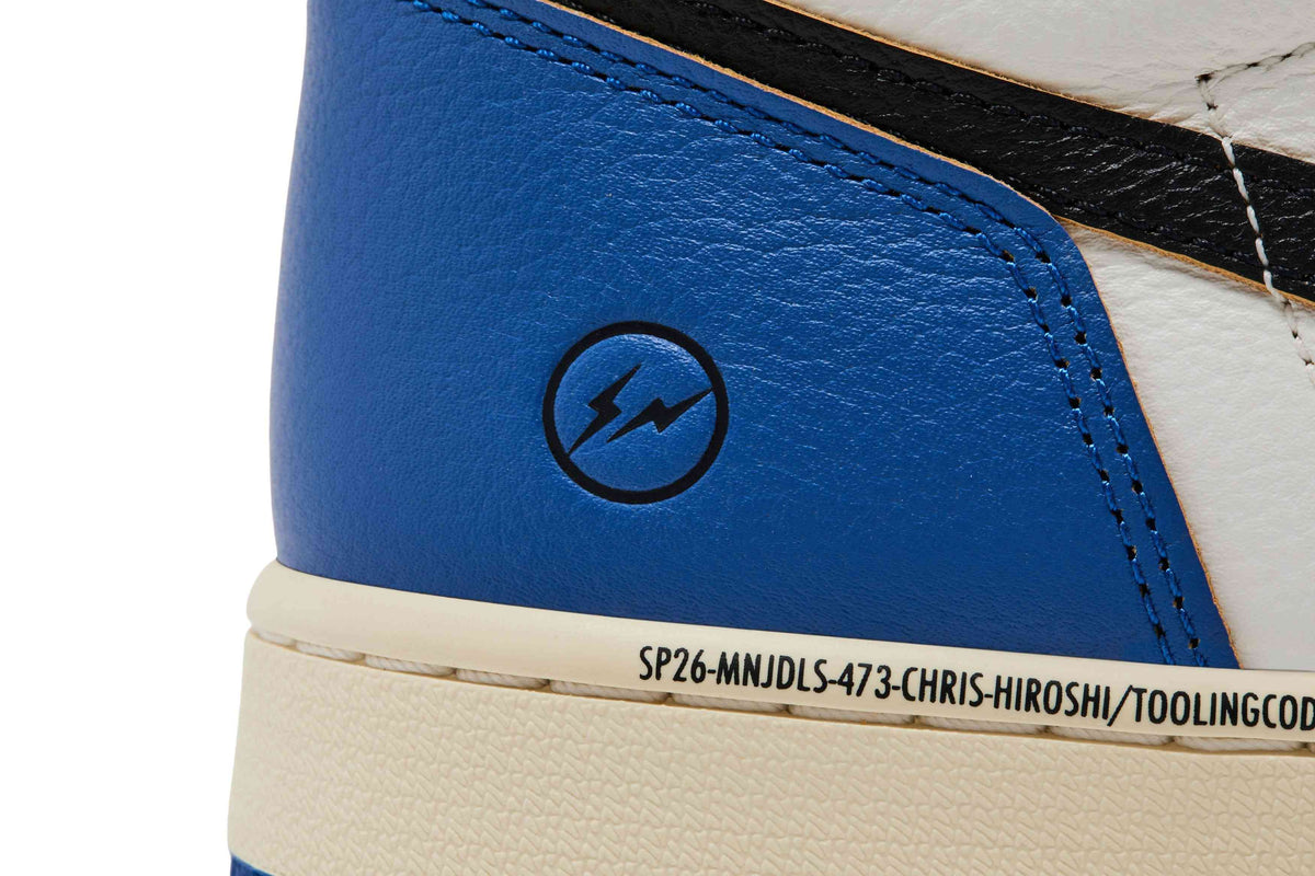 Fragment Design X Union La X Air Jordan 1 Retro High Og Varsity Red Black White Varsity Red Sport Royal