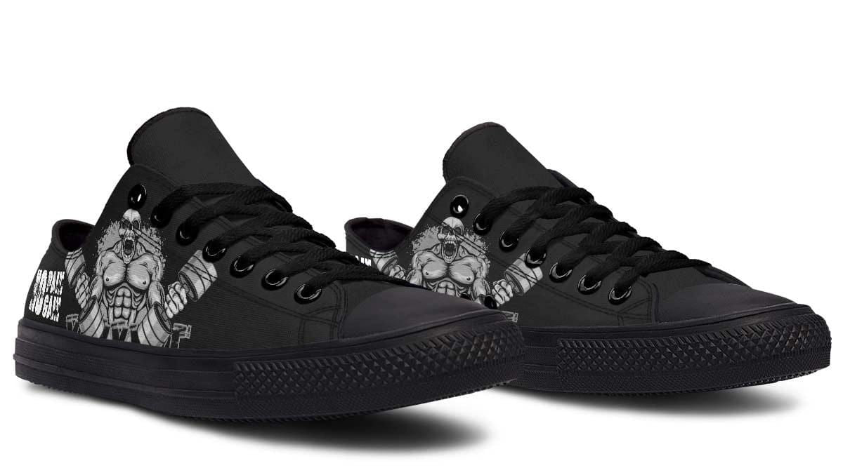 Crazy Deadlift Black Lowtop Sneaker