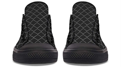 Net Pattern with Dumbbell Lowtop Sneaker