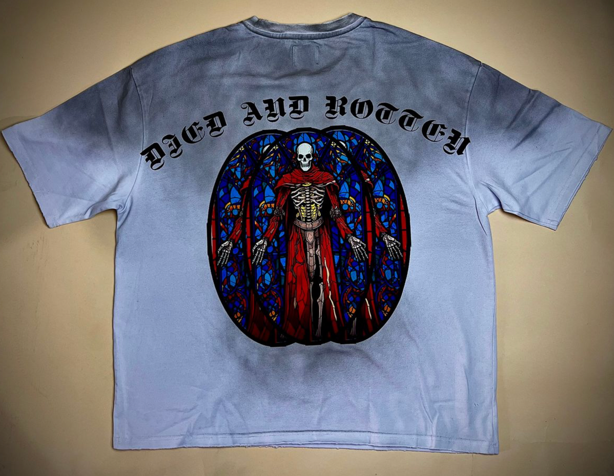 DRY ROT Decay Tee (White)