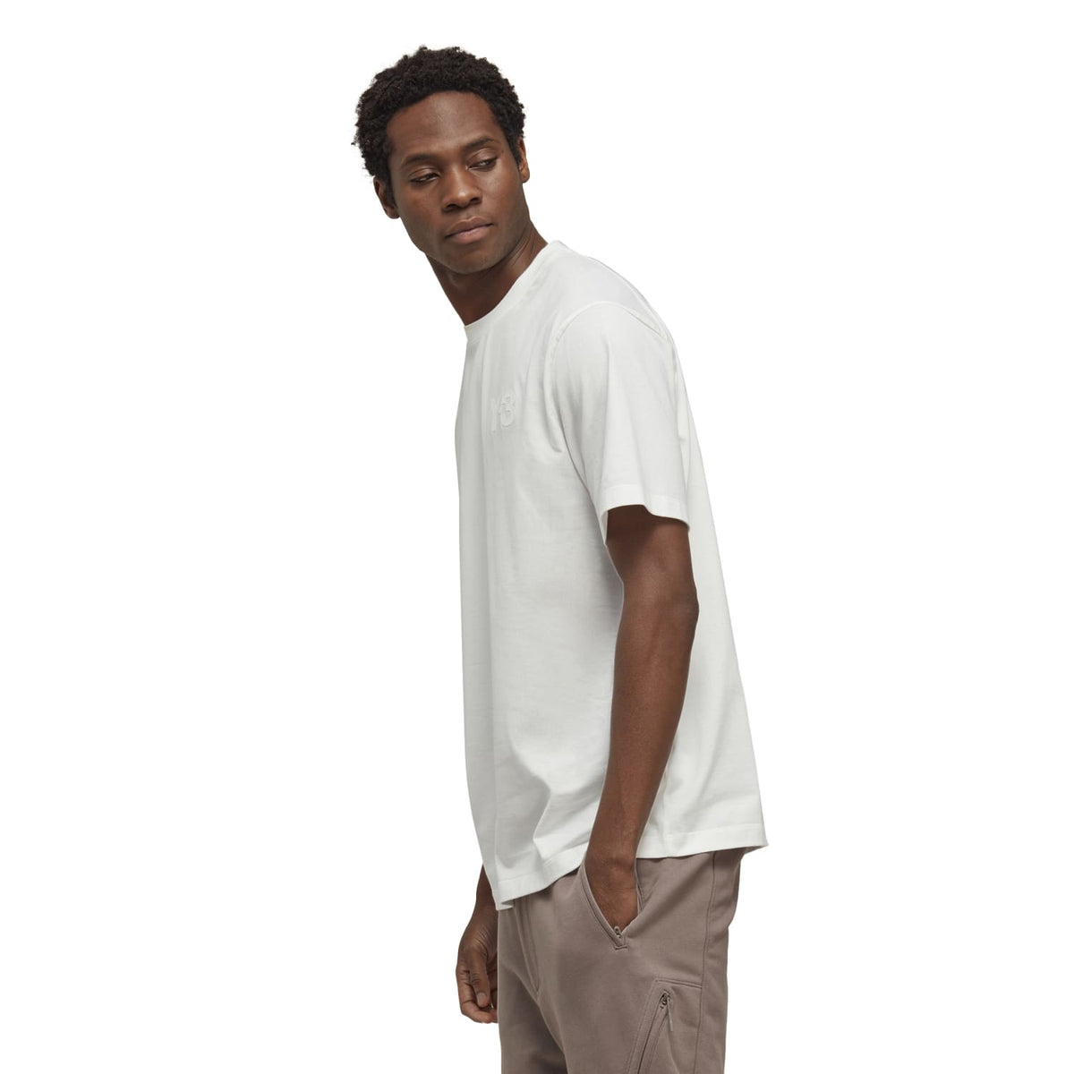 Adidas Men Y-3 CL SS Tee White FN3359